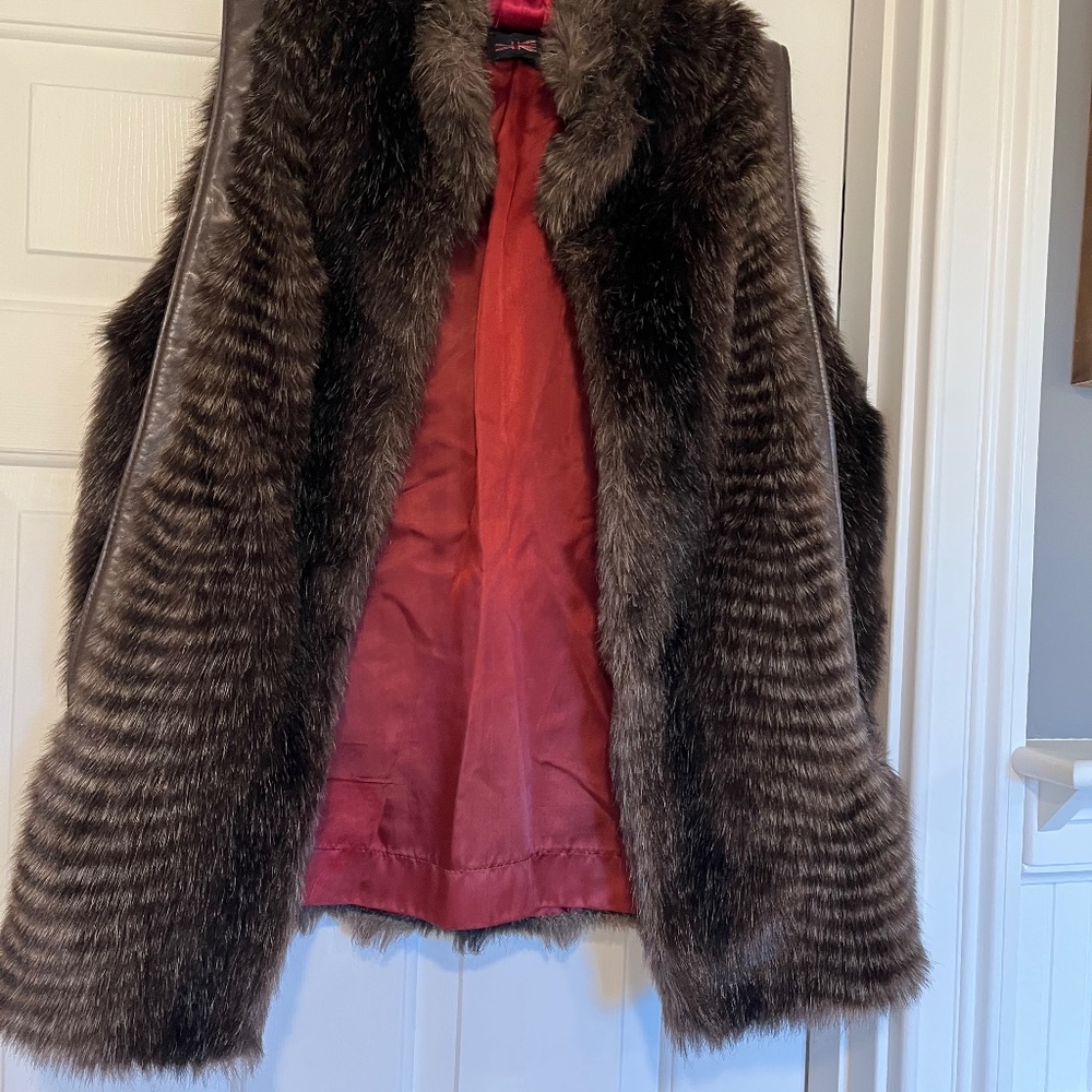 Faux Fur Lilli Ann Vest